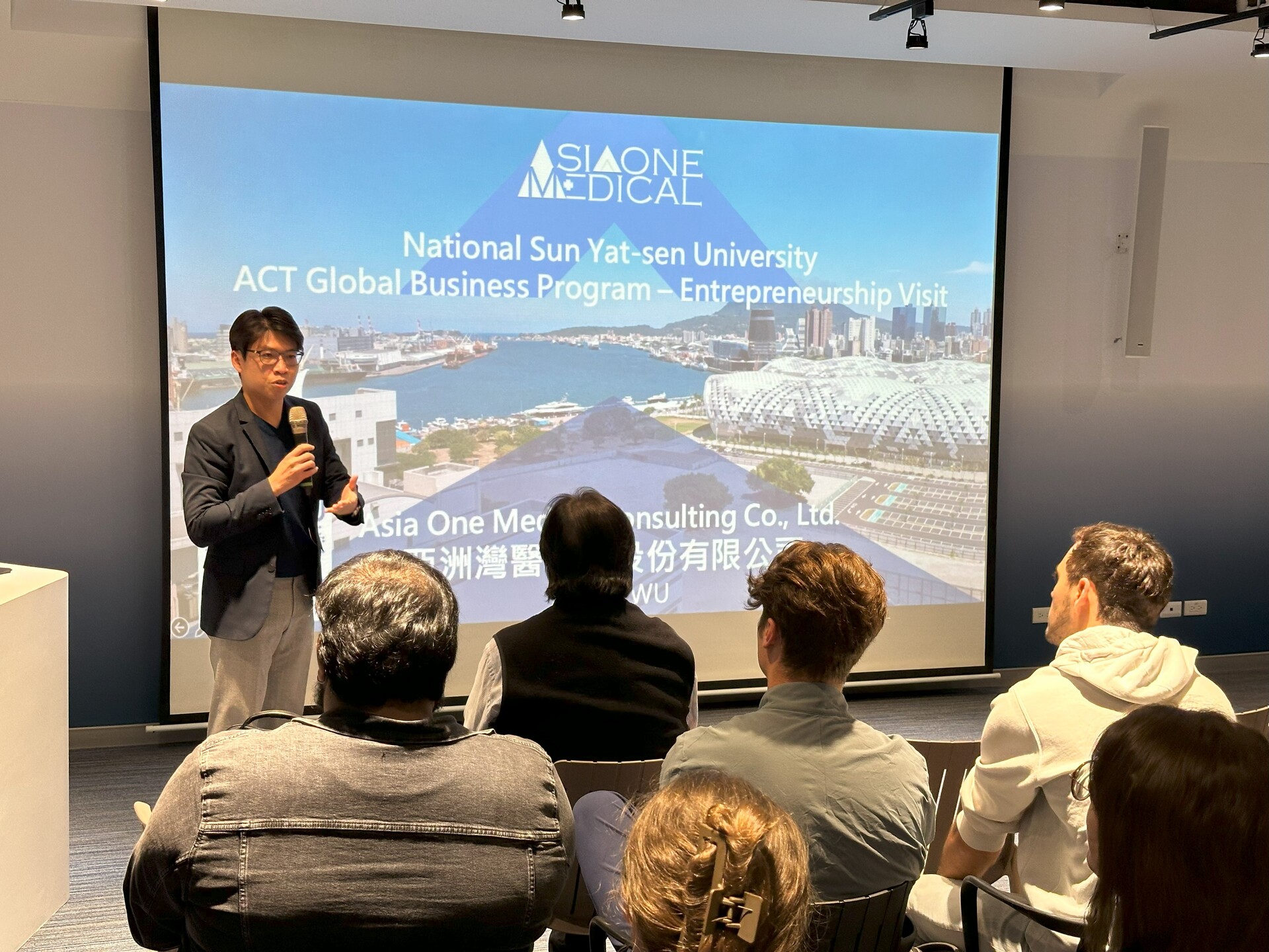 亞洲灣醫智庫有限公司執行長 吳亞倫 經驗分享圖片