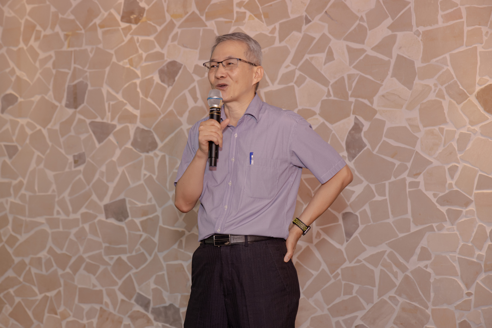 本次評審召集人、國立中山大學管理學院前院長黃三益教授就說，期許選手們，能將比賽的經驗原理、原則，應用到公司經營上。圖片