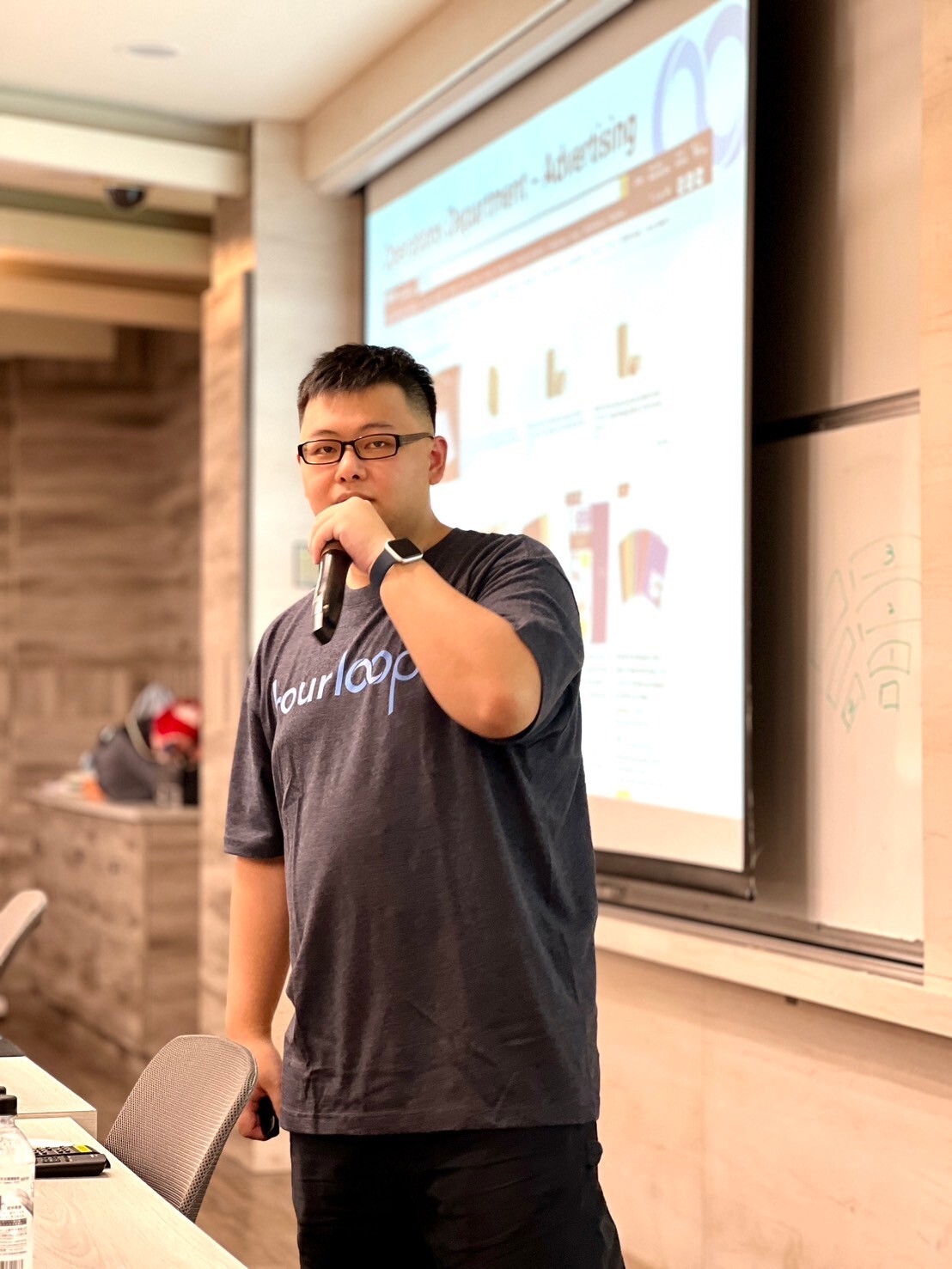 Willy Chia, Project Manager講解中也不斷提及數據的重要性圖片