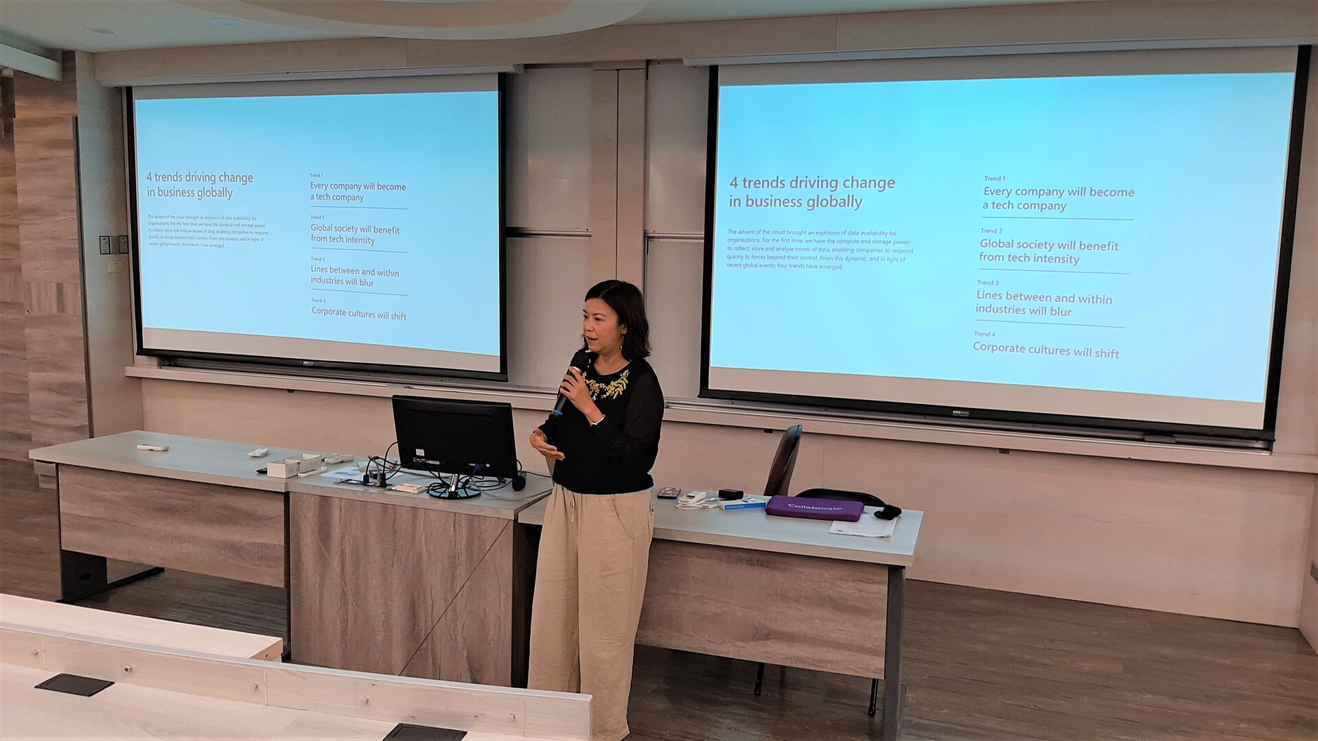 【Speech】Microsoft Chief Operating Officer talks about digital transformation trendsImage