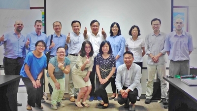 管院國際教師參與中正大學英語教學工作坊圖片