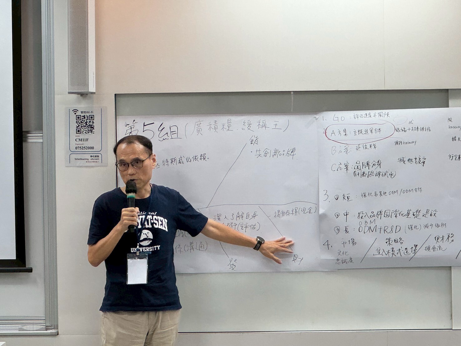 第六組代表學員上台報告圖片