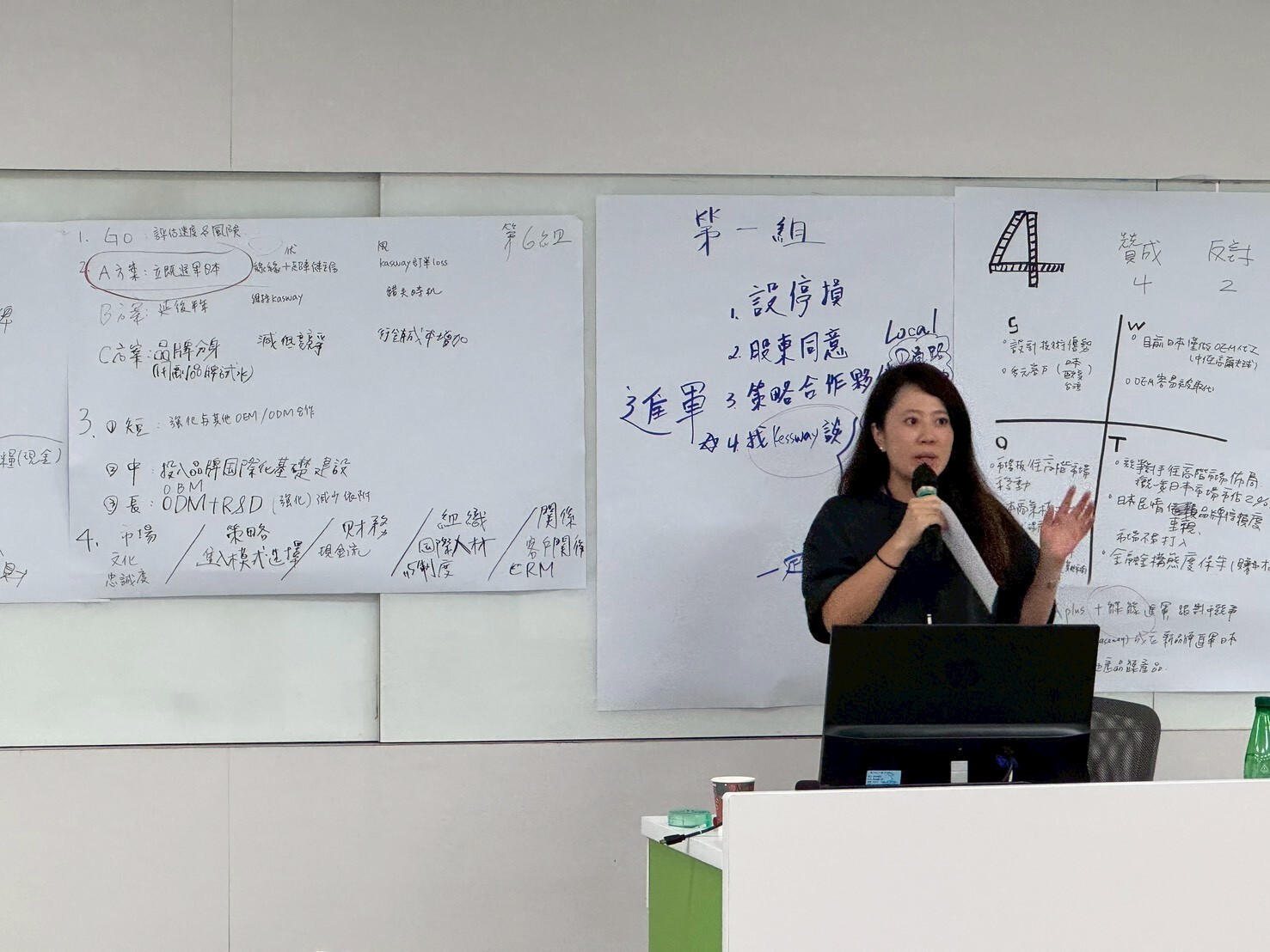 第二組代表學員上台報告圖片