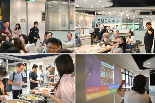 【管院】月圓團圓肚皮圓  管院中秋餐會共享佳節好時光圖片