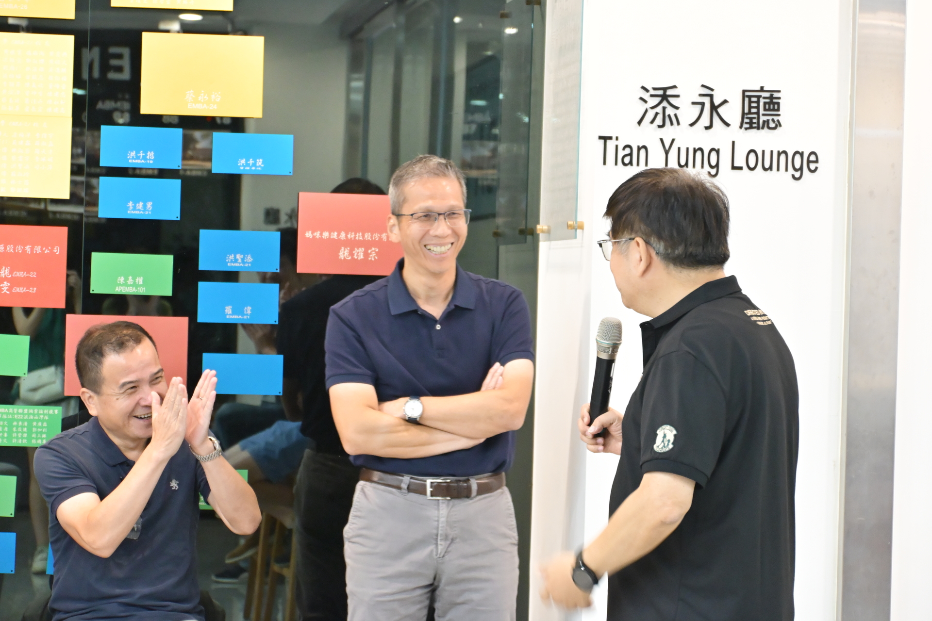 林豪傑院長向大家介紹西灣生生塾新上任塾長吳基逞教授圖片