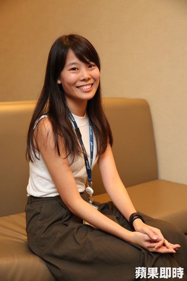 王小姐最喜歡美光開放的工作氣氛,覺得工程師的職位很有挑戰性。莊宗達攝