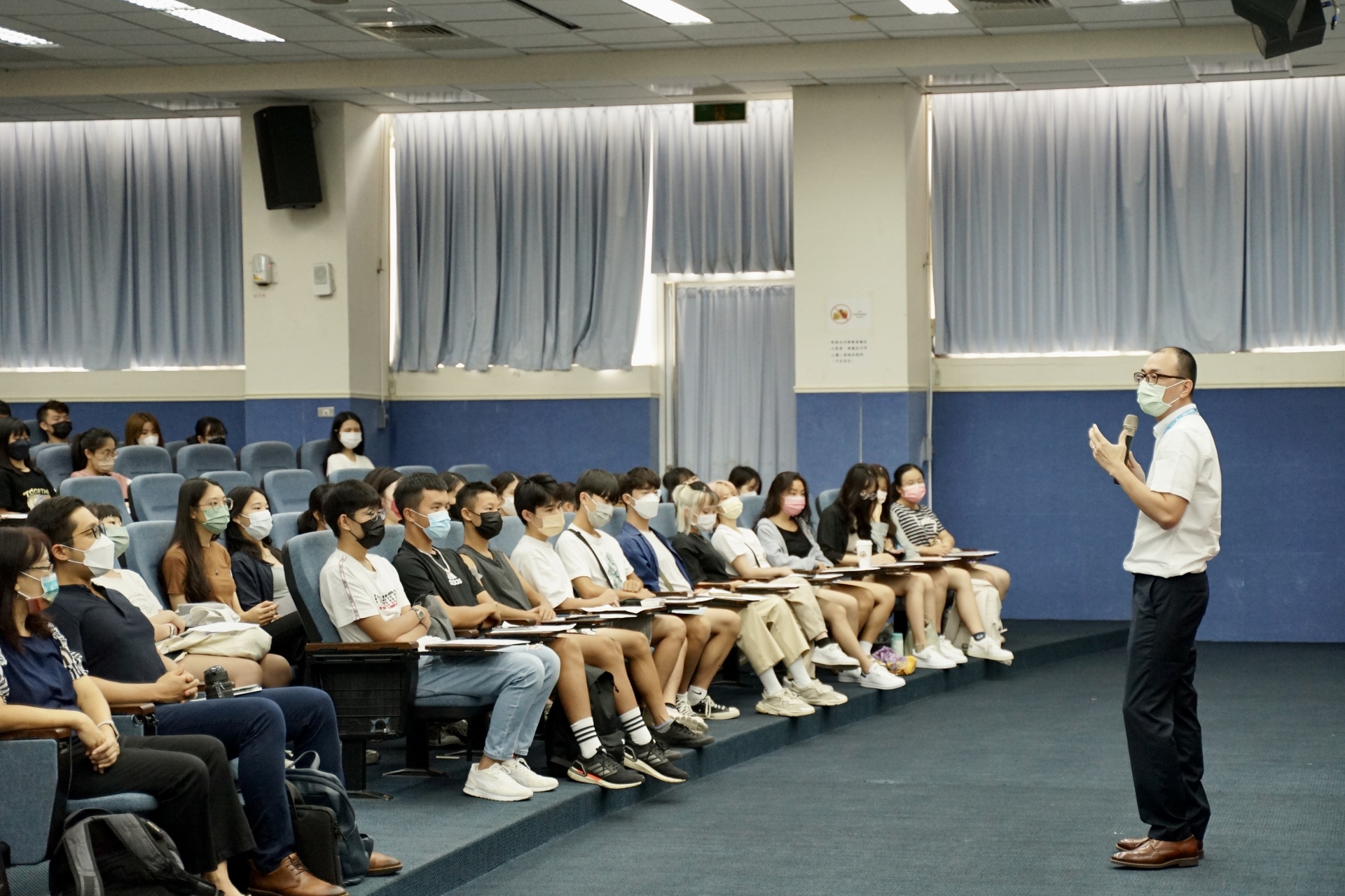 International Relations and Accreditation Office Director Po-Wen SheImage