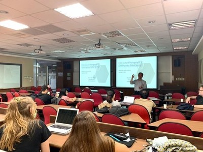 【Speech】Guest Lecture by Professor Wenshin Chen from Feng Chia UniversityImage