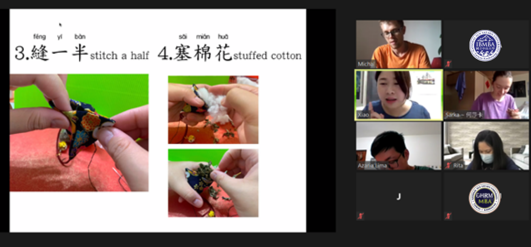 【IBMBA & GHRM MBA】DIY Fragrant Sachet Online Tutorial Held On 16th June: Celebrating Dragon Boat Festival The Online WayImage