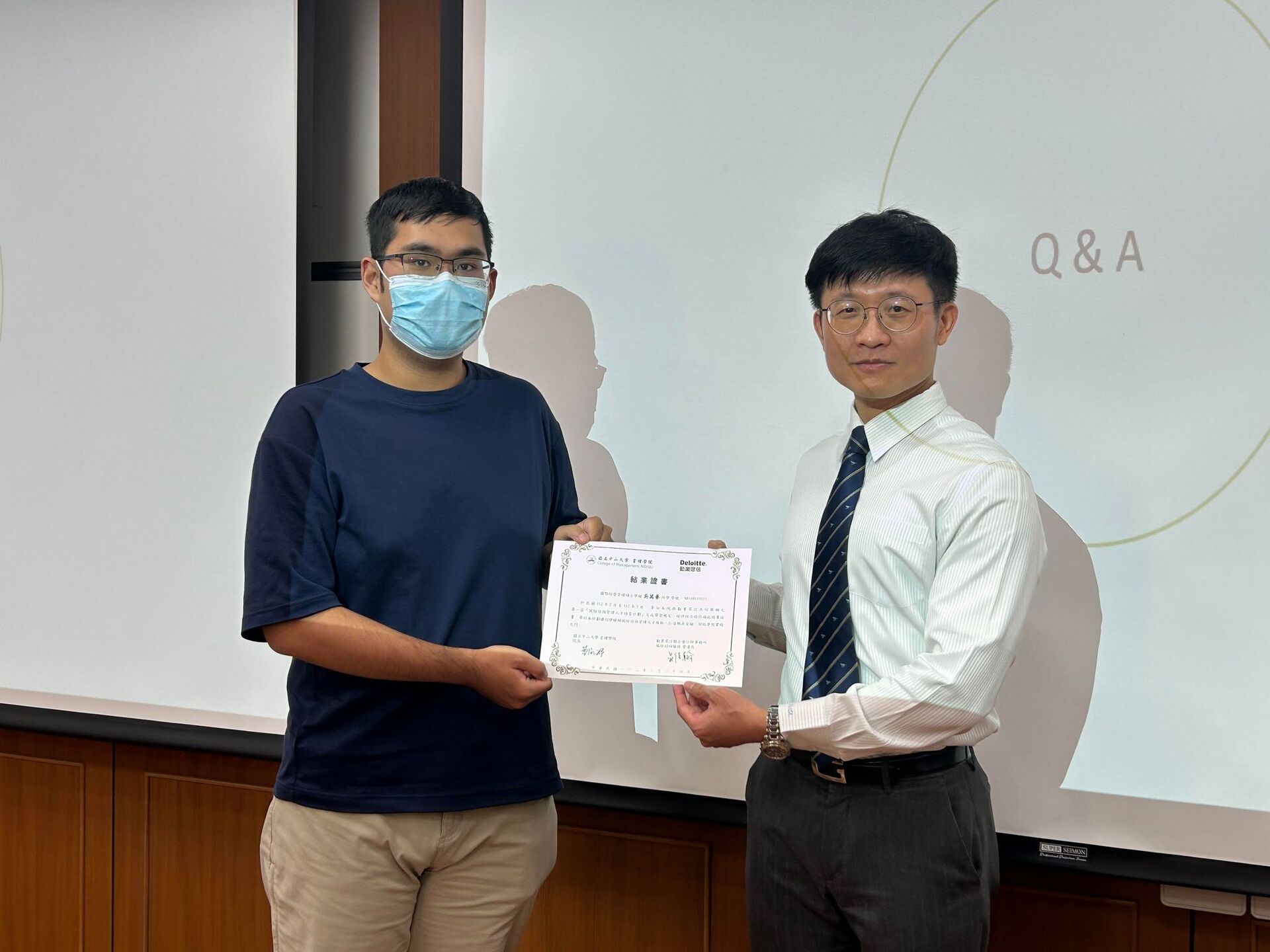 【Career】Risk Advisory Talent Cultivation Program Enhanced NSYSU Students’ Business Consultancy AbilityImage