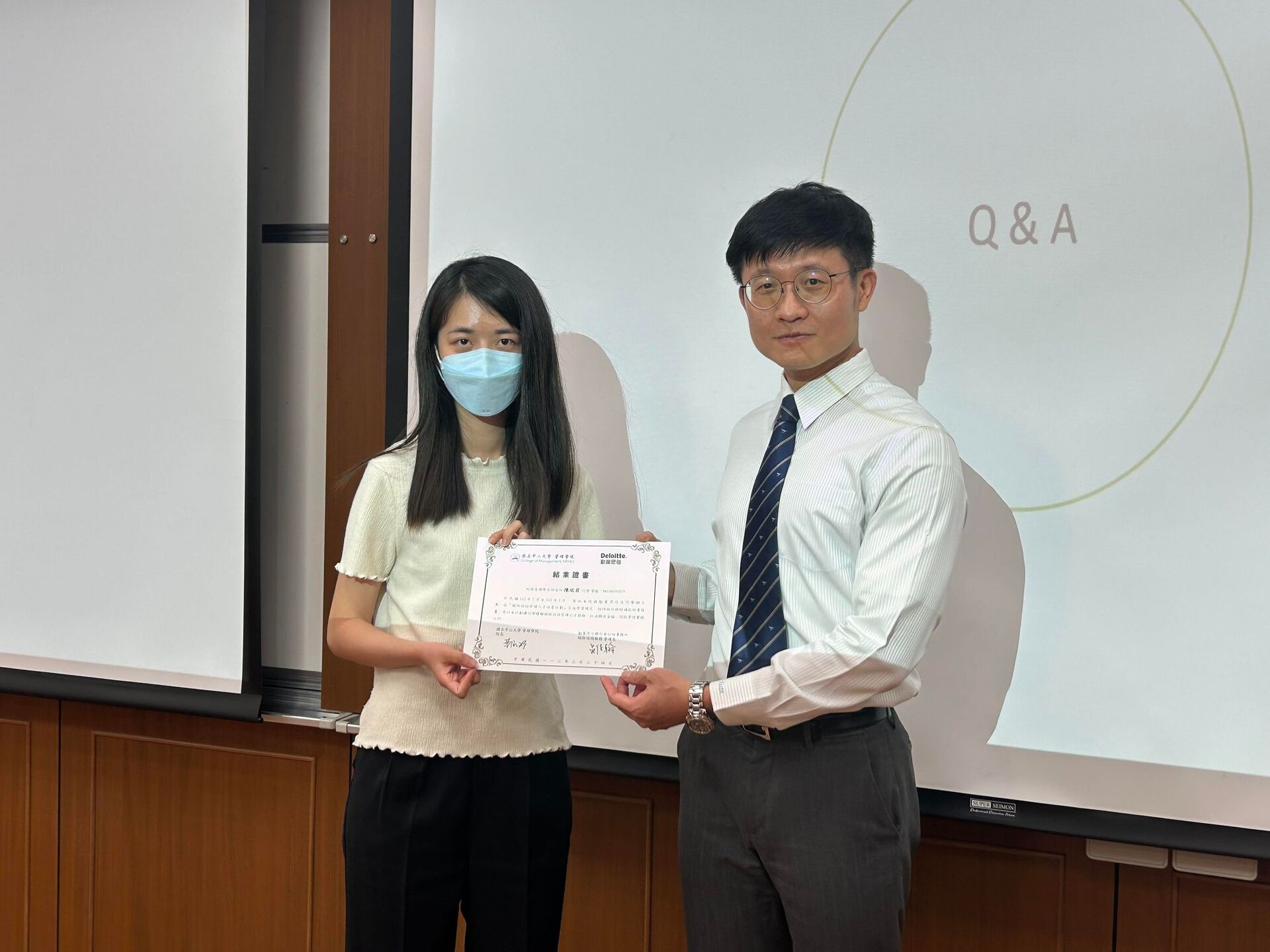 【Career】Risk Advisory Talent Cultivation Program Enhanced NSYSU Students’ Business Consultancy AbilityImage