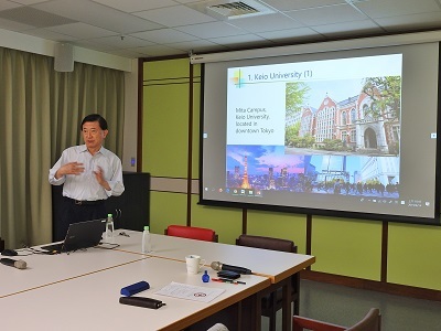何野宏和院長分享慶應大學及EFMD經歷圖片