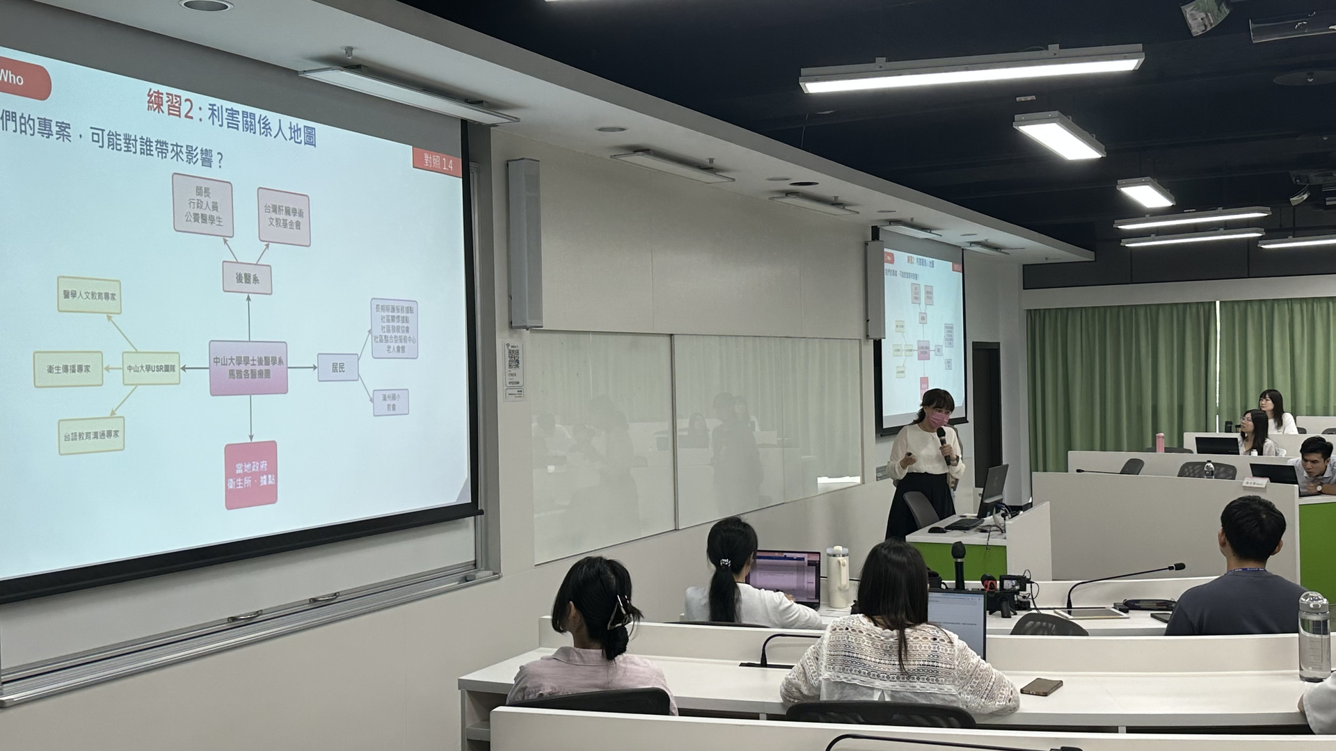 後醫系鄭雅勻助理教授報告SROI成果圖片