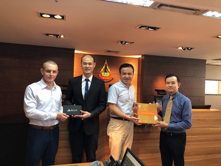 與素羅娜麗科技大學代表會面圖片