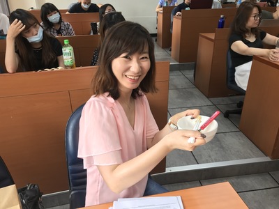 王紹蓉副教授品嘗直播拌麵成品圖片
