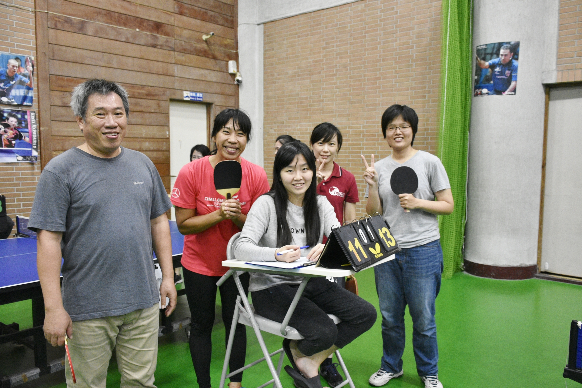 106學年度菜鳥盃桌球賽熱血開打  打出新春好運來圖片