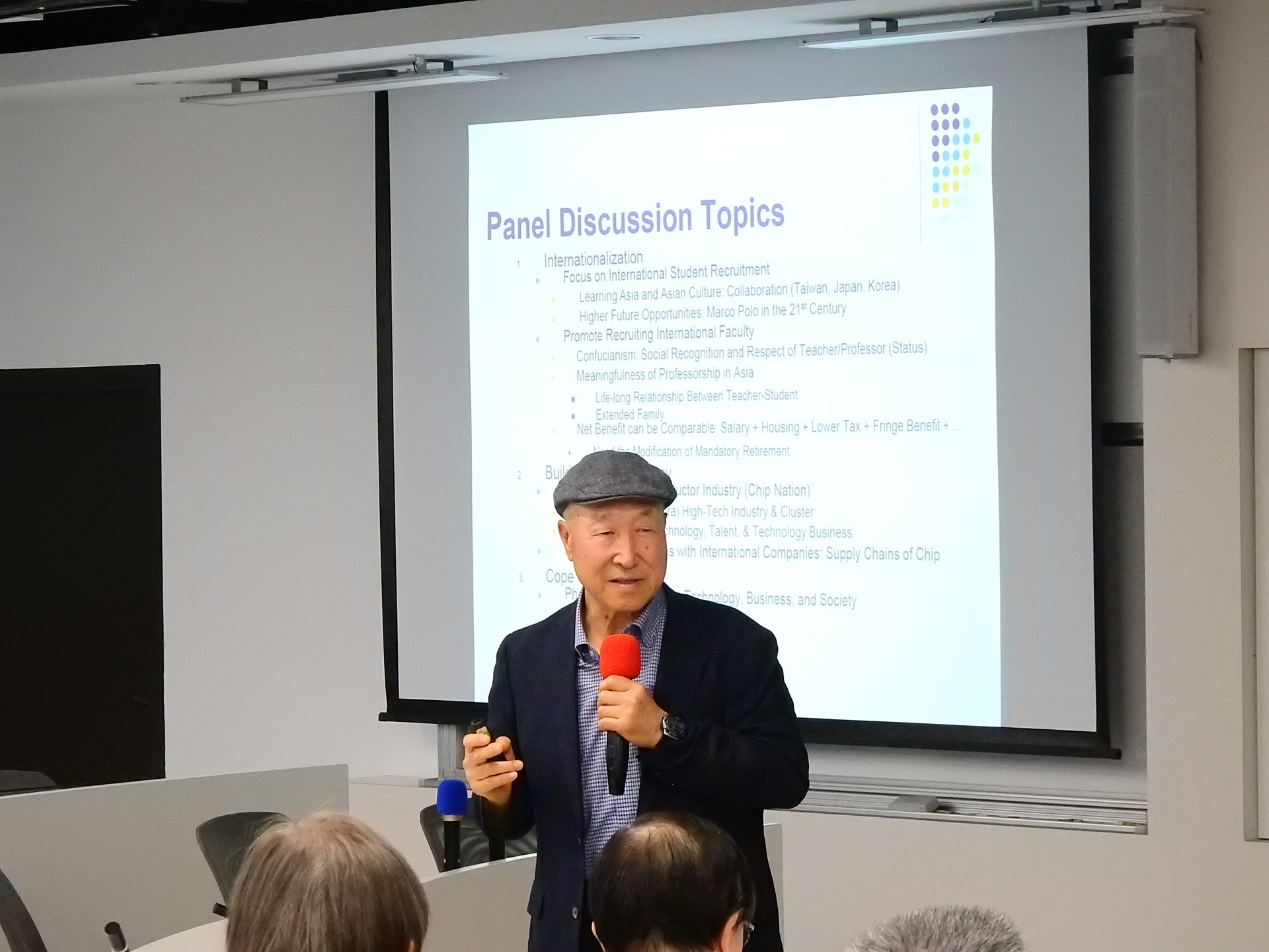 Prof. Sung Joo Park, former Dean, KAIST Business School指教