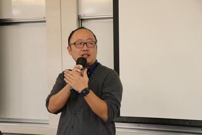 行傳所張榮華老師開場致詞圖片