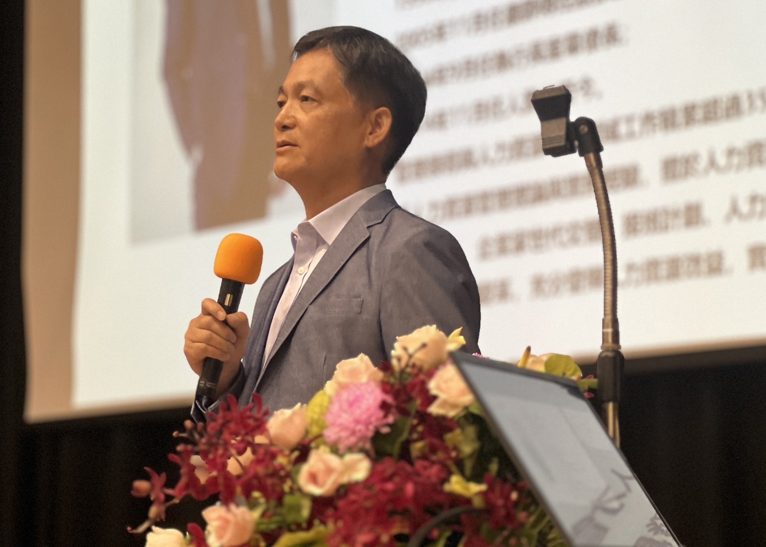 84級校友-康師傅控股人資長 吳之煒演講圖片