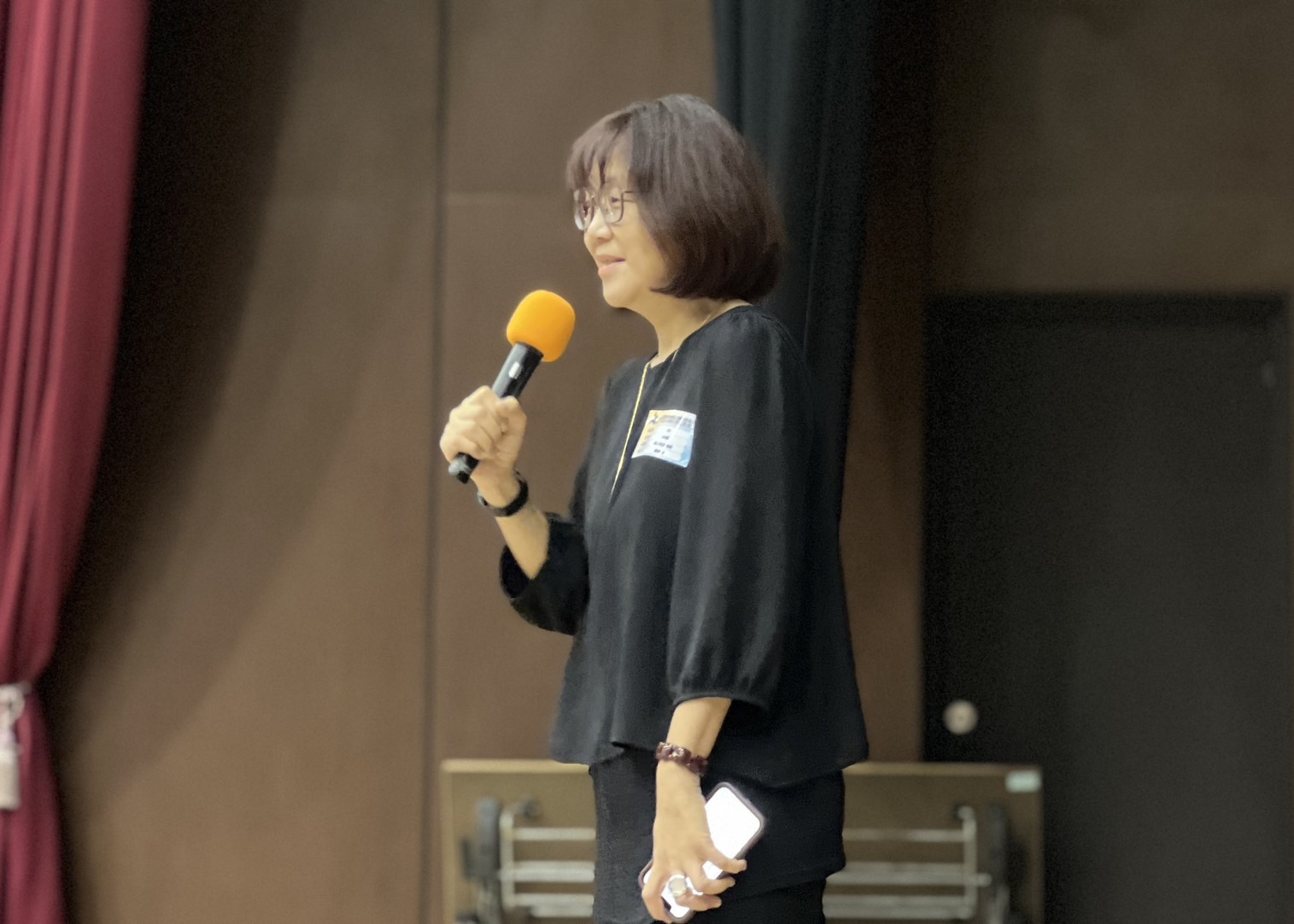 人管所校友會會長鄧桂涓致詞圖片