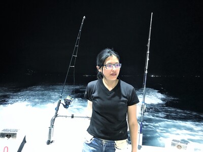 _Professor Li enjoying life at sea and looking cool on a yachtImage