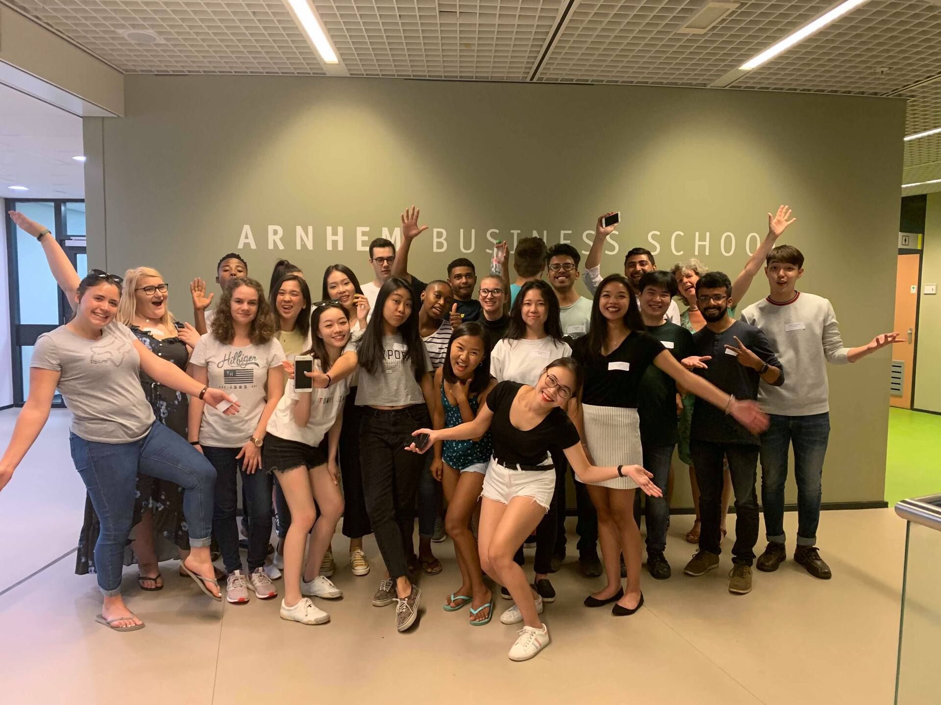 Summer program at Arnhem Business School gathered 24 students from 13 different countriesImage
