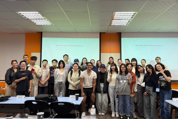 【ACT】ACT 全球商管學程透過專家講座 探索區塊鏈在亞洲市場的創新應用圖片