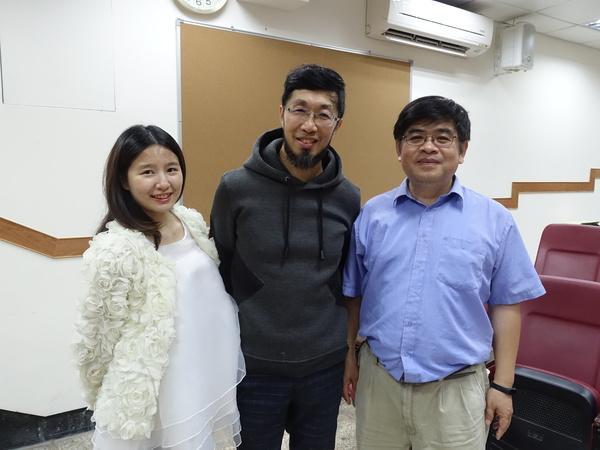 沙畫大師莊明達 與中山學子聊創新美學（中山新聞）圖片