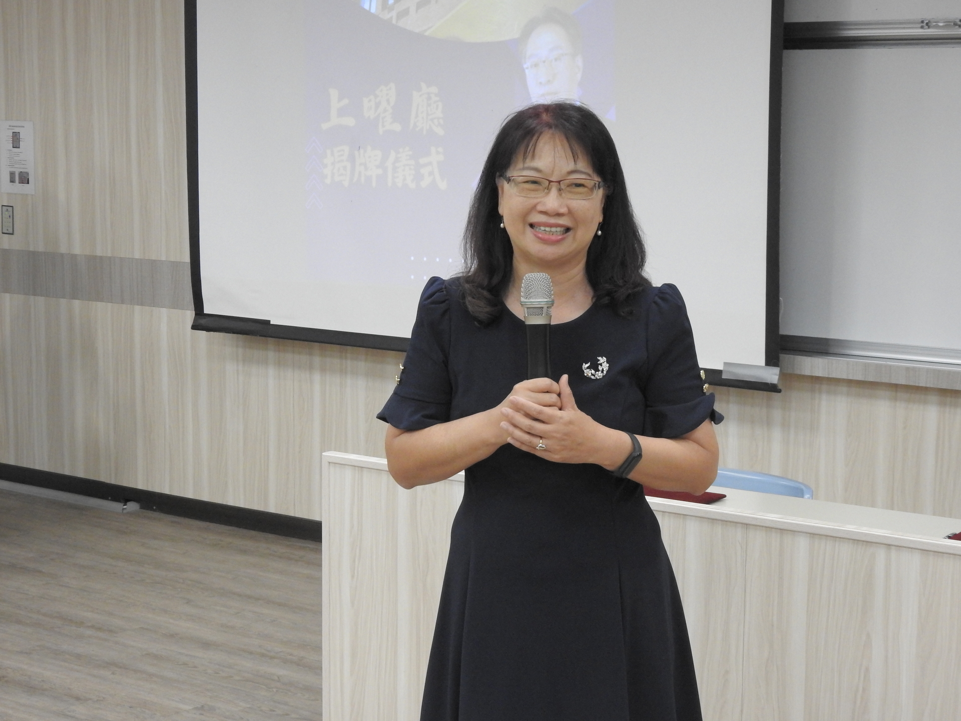 管理學院葉淑娟院長致詞圖片