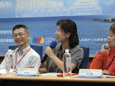 台中市政府前副市長林依瑩分享公部門推動經驗圖片