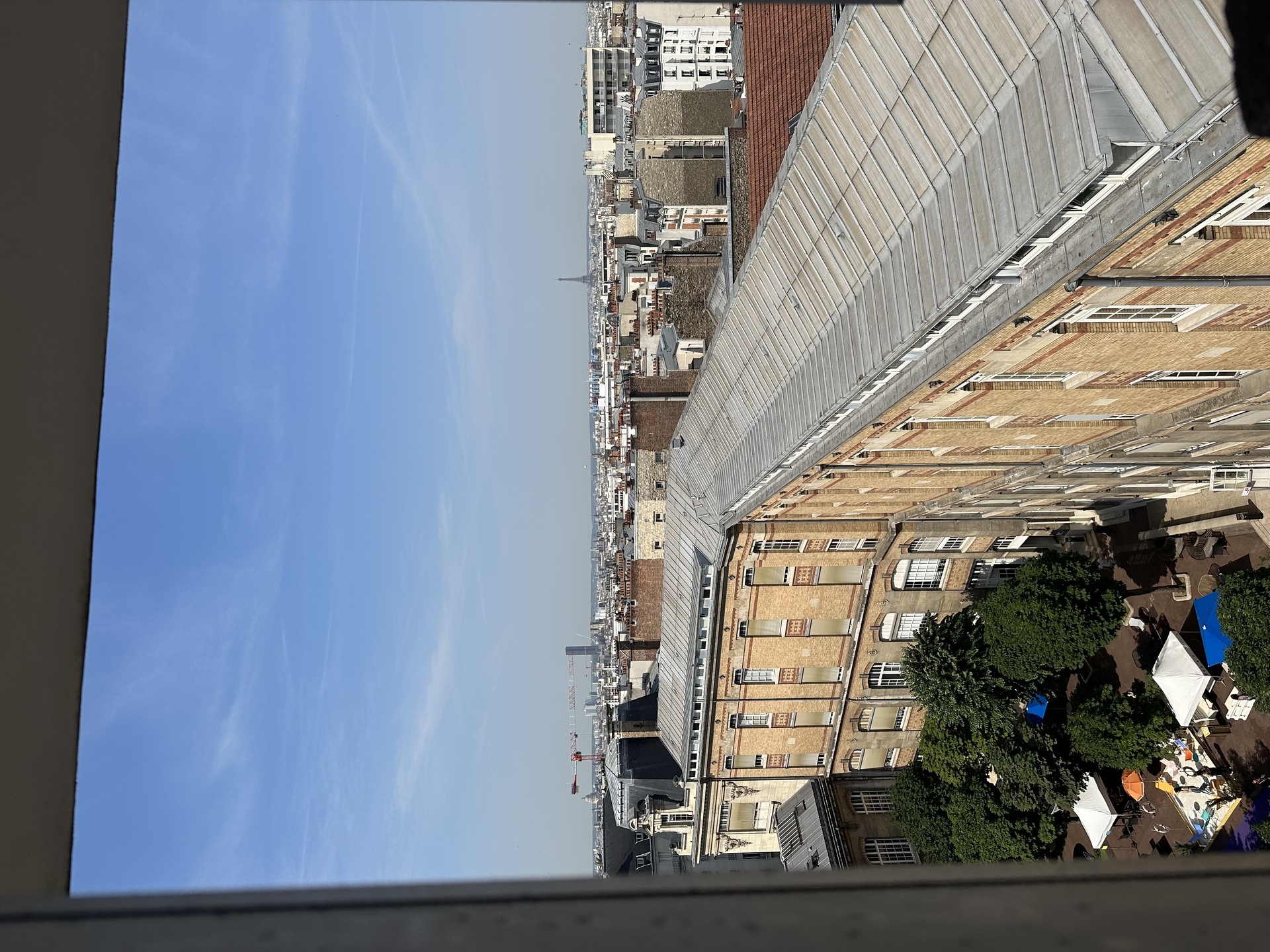 The famous Eiffel Tower can be seen from the windows of ESCP’s campus.Image