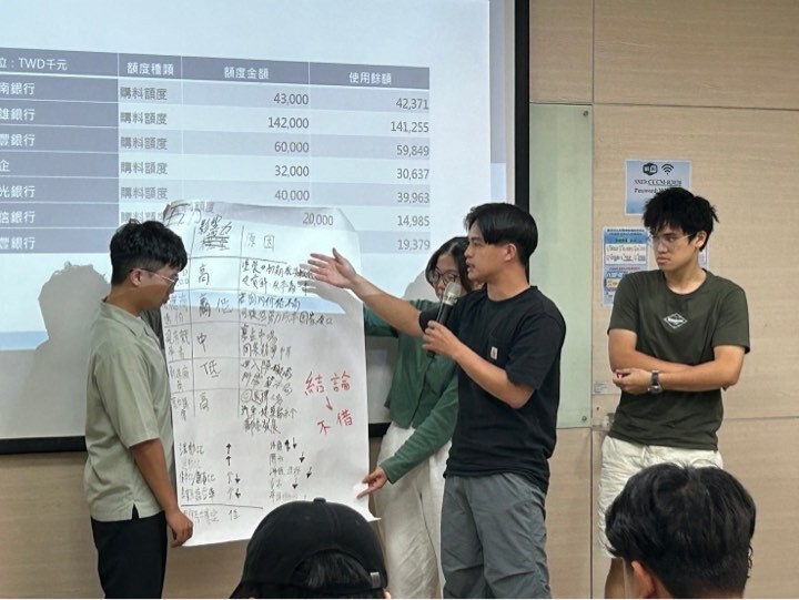 參訓同學個案簡報圖片