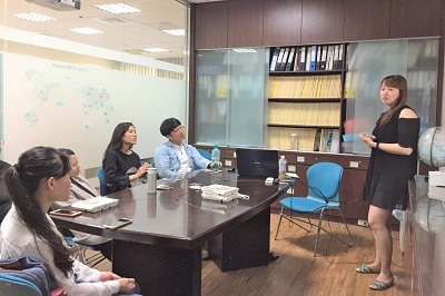 IBMBA學生趙曼君分享ACT經驗圖片