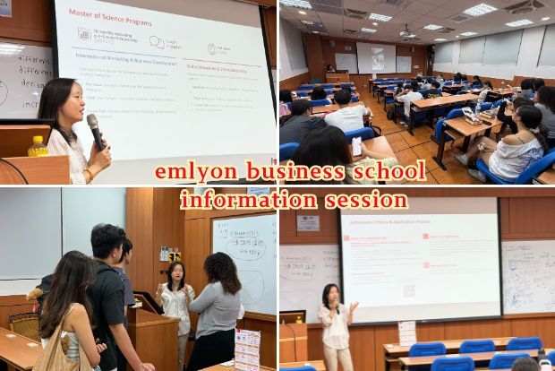 [DualDegree] NSYSU College of Management Hosts emlyon business school for an International Study Opportunities Information SessionImage