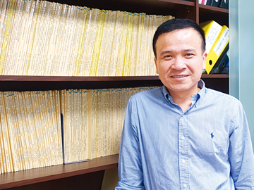 圖說：中山大學資訊管理學系副教授徐士傑，榮獲學術界青年研究學者最高榮譽「吳大猷先生紀念獎」。圖片