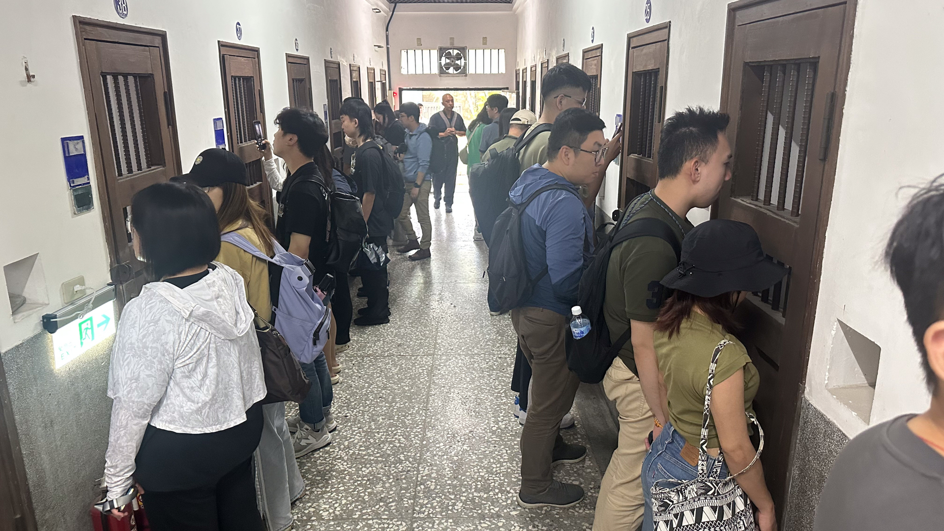 中山師生參訪嘉義市舊監獄宿舍