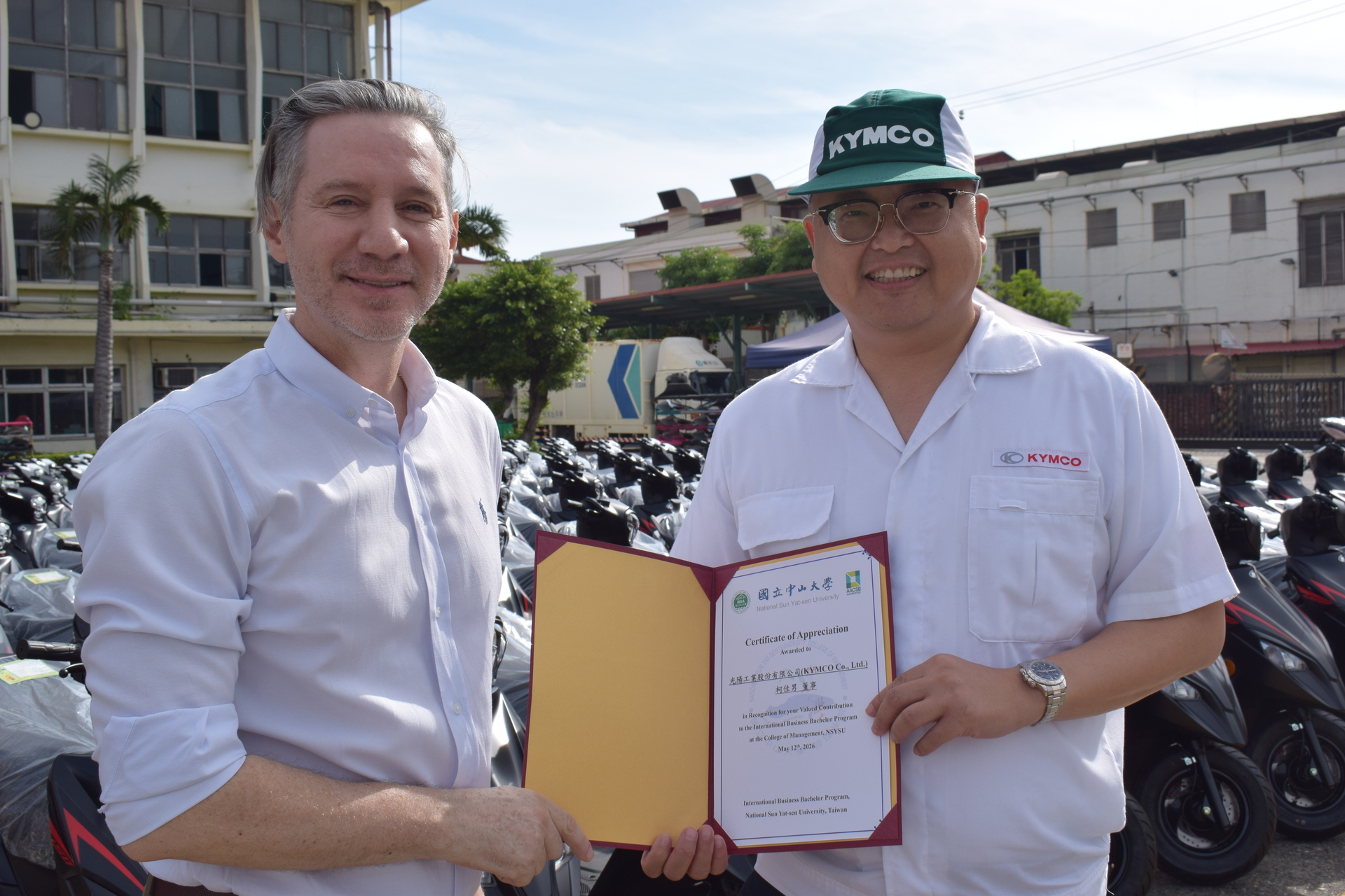 [IBBA] Field Trip to Kymco.Co.Ltd,Image