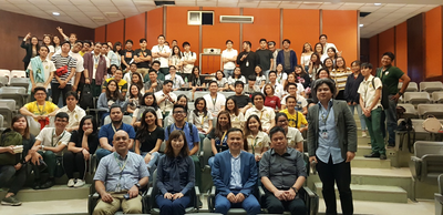 EU Diliman students with the FEU and NSYSU AssociatesImage