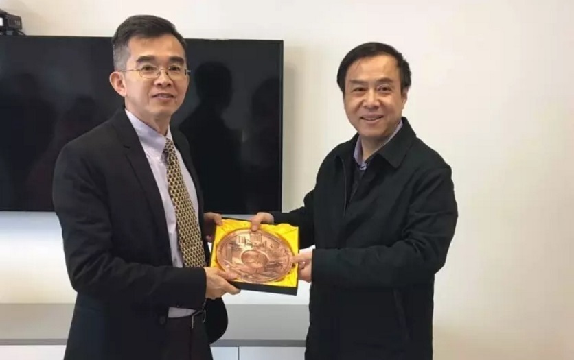 同濟經管和台灣中山管院兩院院長親切會見圖片