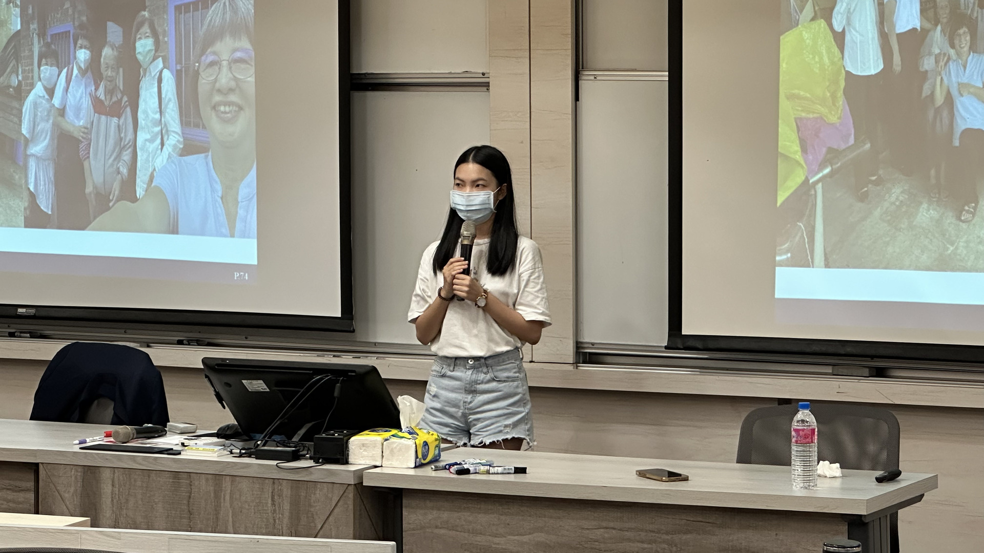 During the orientation training, student tutors shared their experiences as academic tutors.Image