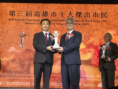 臺通股份有限公司黃德成總經理獲頒產業永續發展類獎項圖片