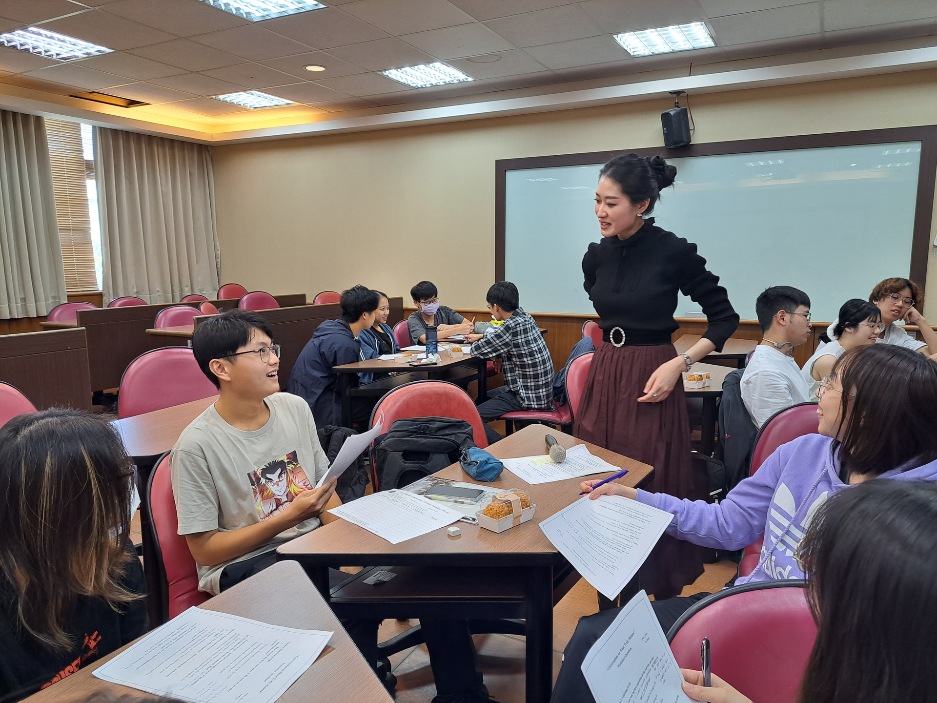 同學和講師分享想法圖片