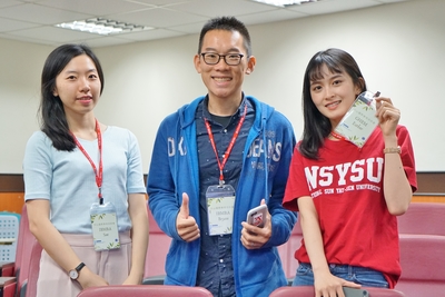 左起IBMBA謝舒婷、紀景朧與GHRM呂欣